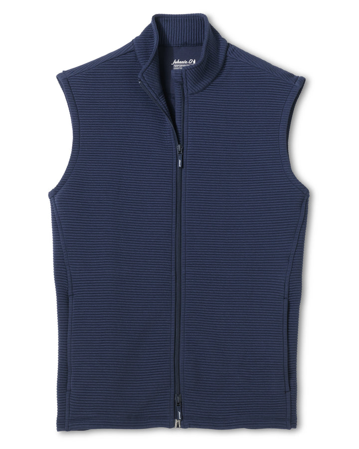 Channel Stretch Vest - Navy
