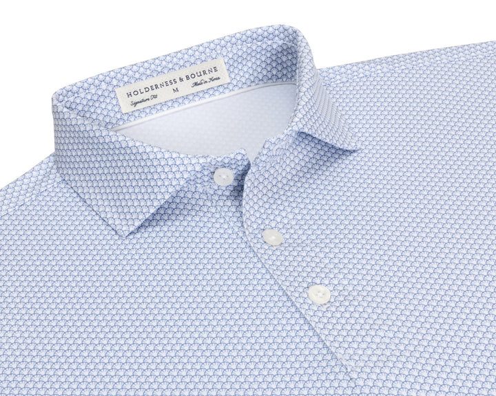 The Whitby Shirt - Pacific Blue