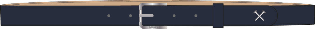 Metal Tees Suede Belt - Twilight