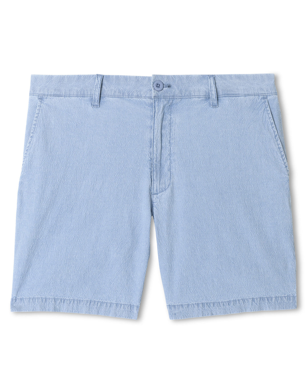 Indigo Washed Seersucker - Washed Blue