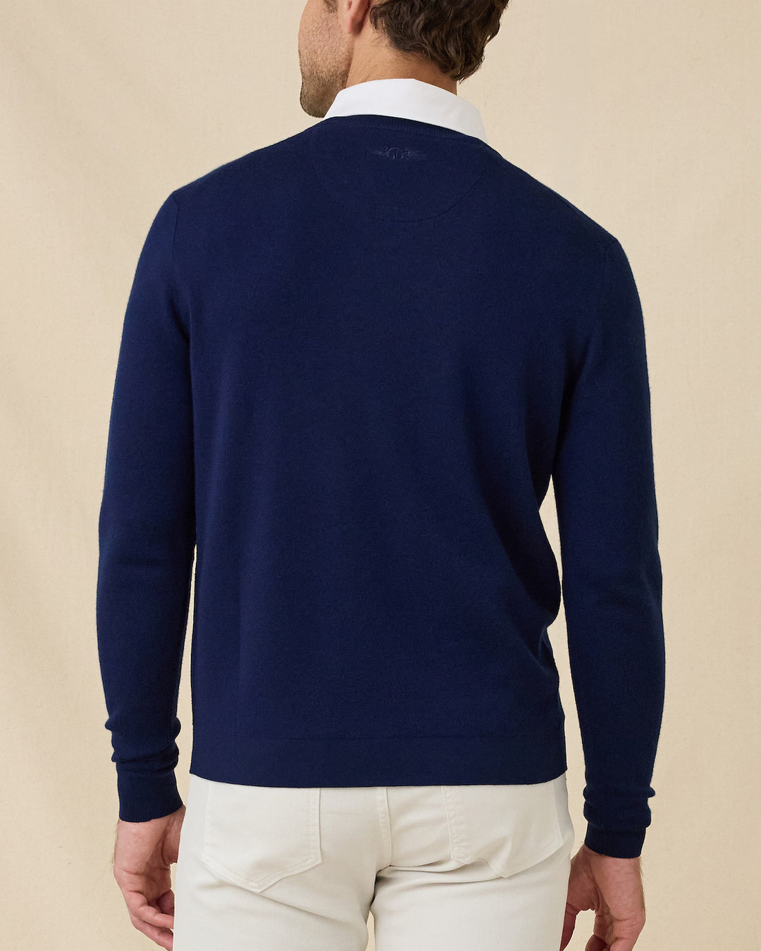 Connery V-Neck Sweater - New Indigo