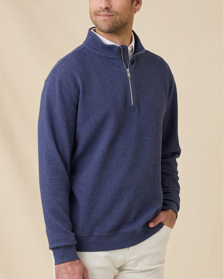 Topanga Quarter Zip - New Indigo