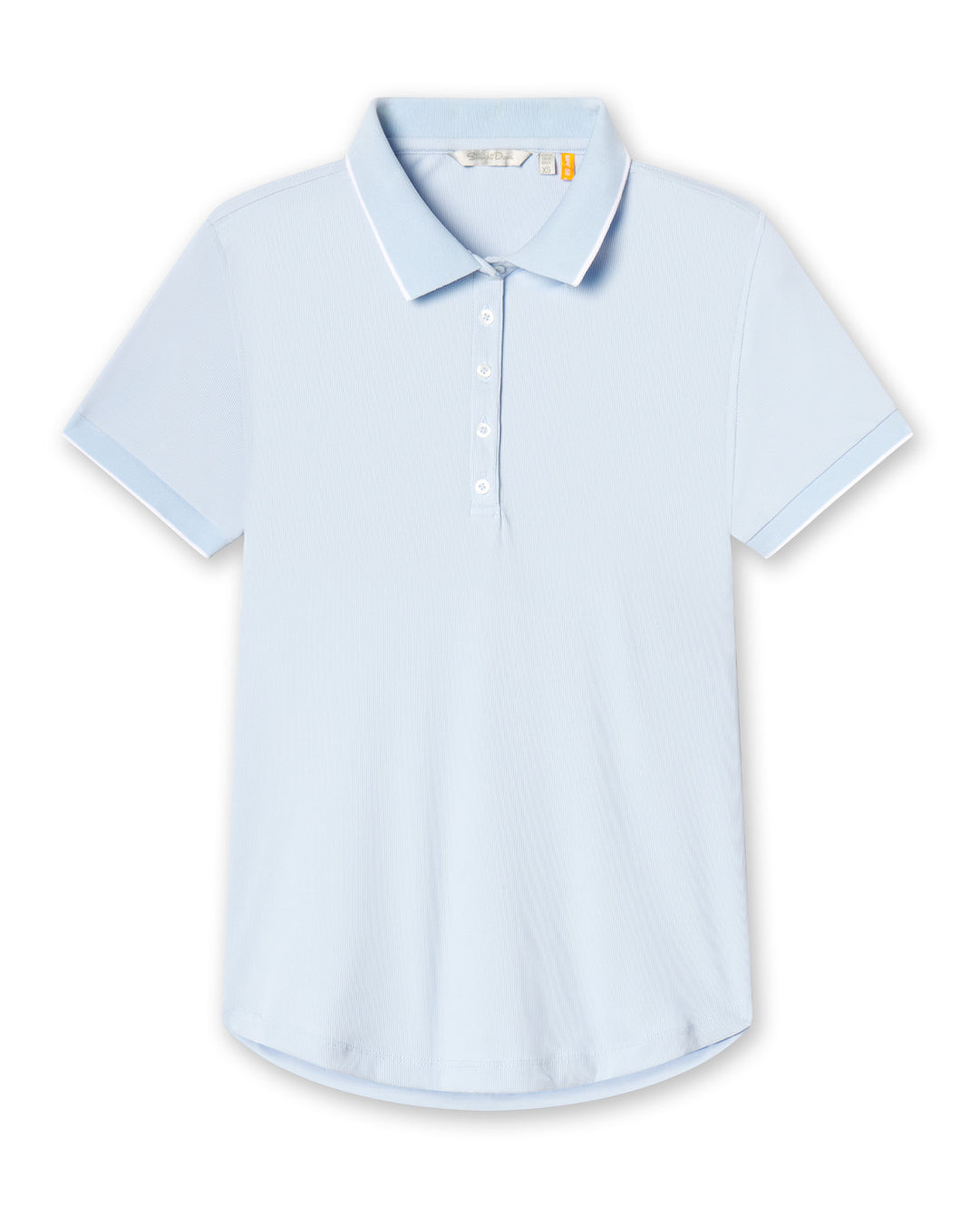 Sindy Rib Knit Polo - Lake