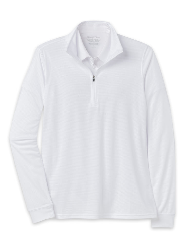 Aero Quarter Zip - White