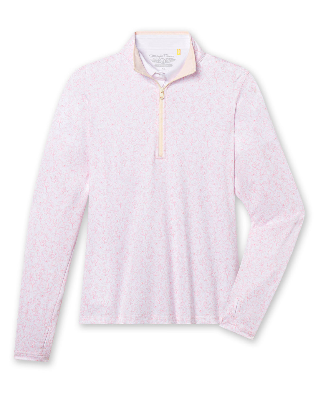 Royal Orchid Quarter Zip - Pearl