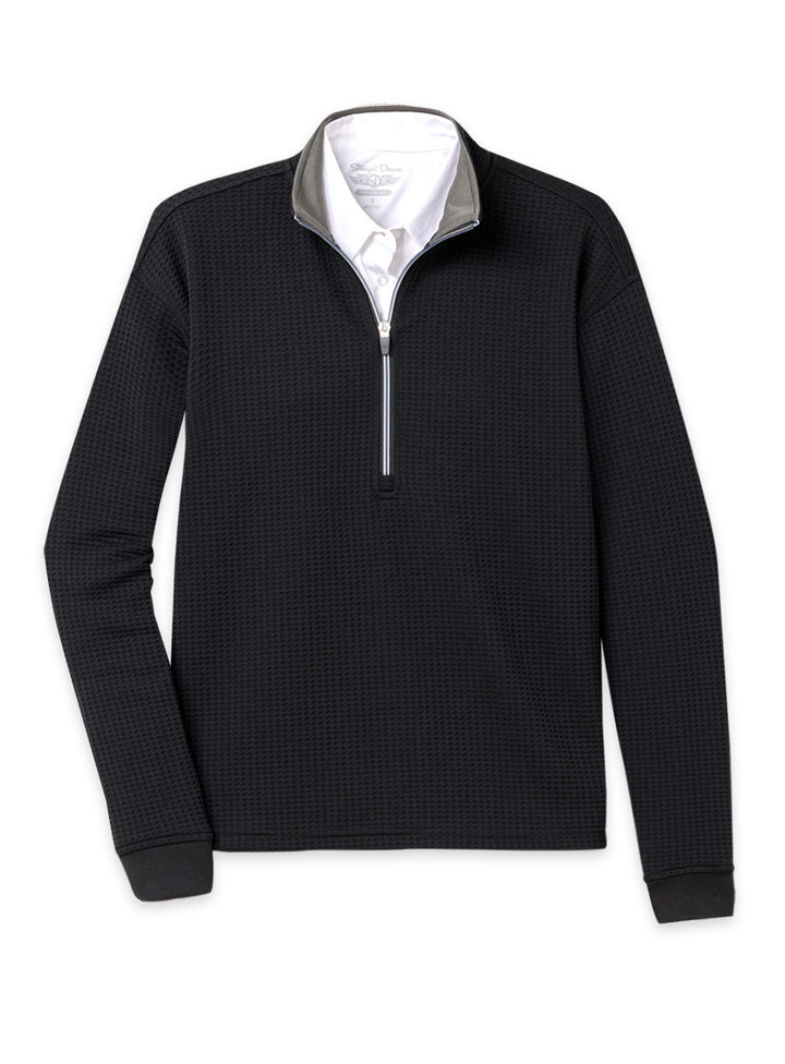 Opal Half Zip - Black