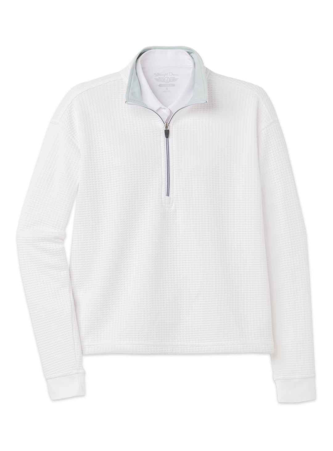 Opal Half Zip - White