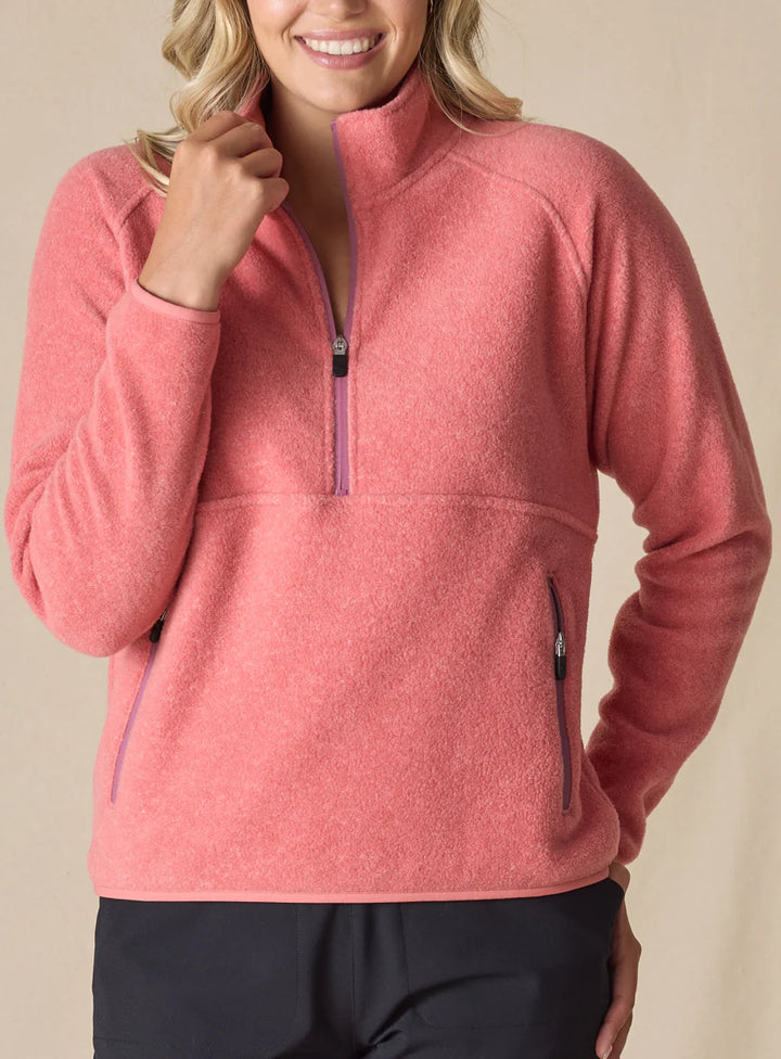Cerro Quarter Zip - Cedar