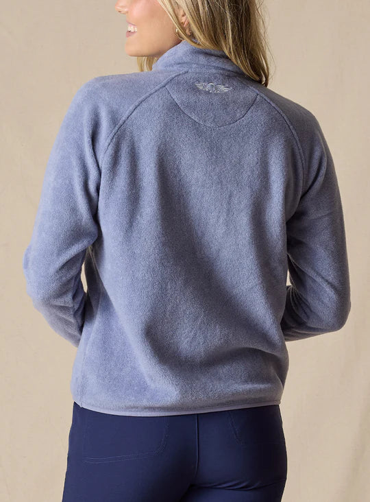 Cerro Quarter Zip - Bluestone