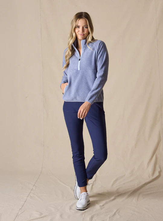 Cerro Quarter Zip - Bluestone