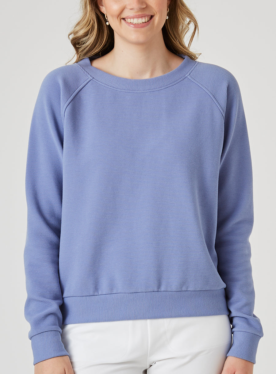 Delia Sweatshirt - Blueberry