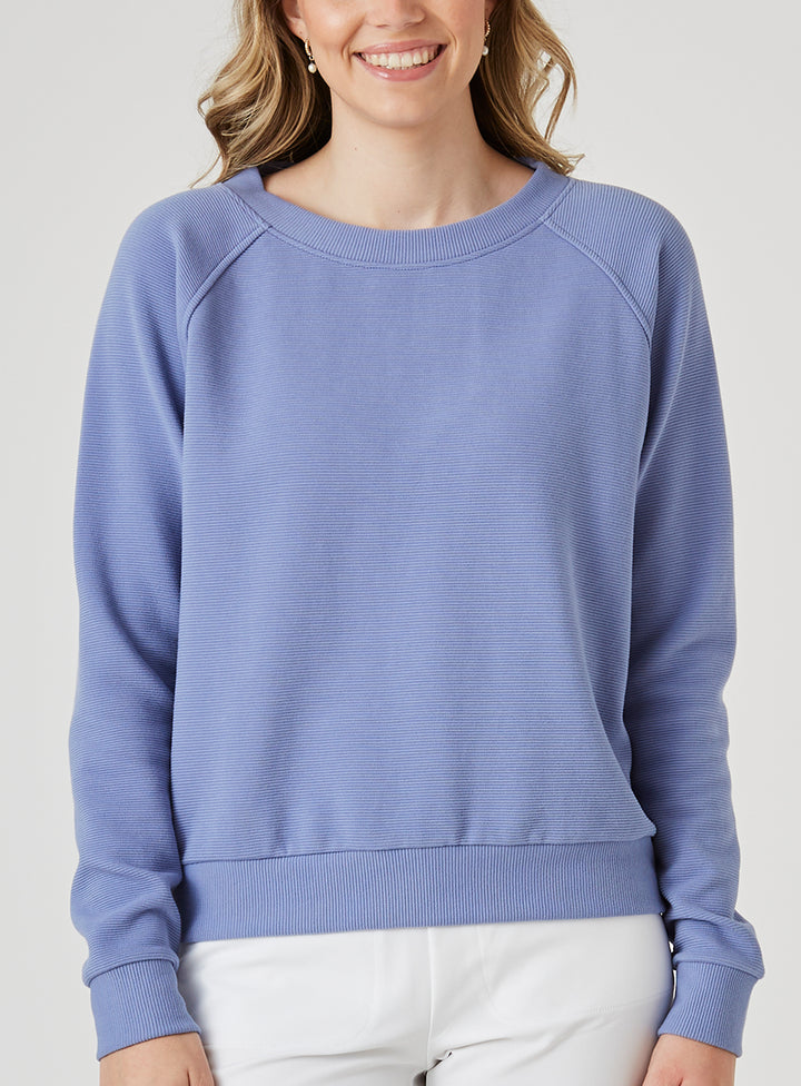 Delia Sweatshirt - Blueberry