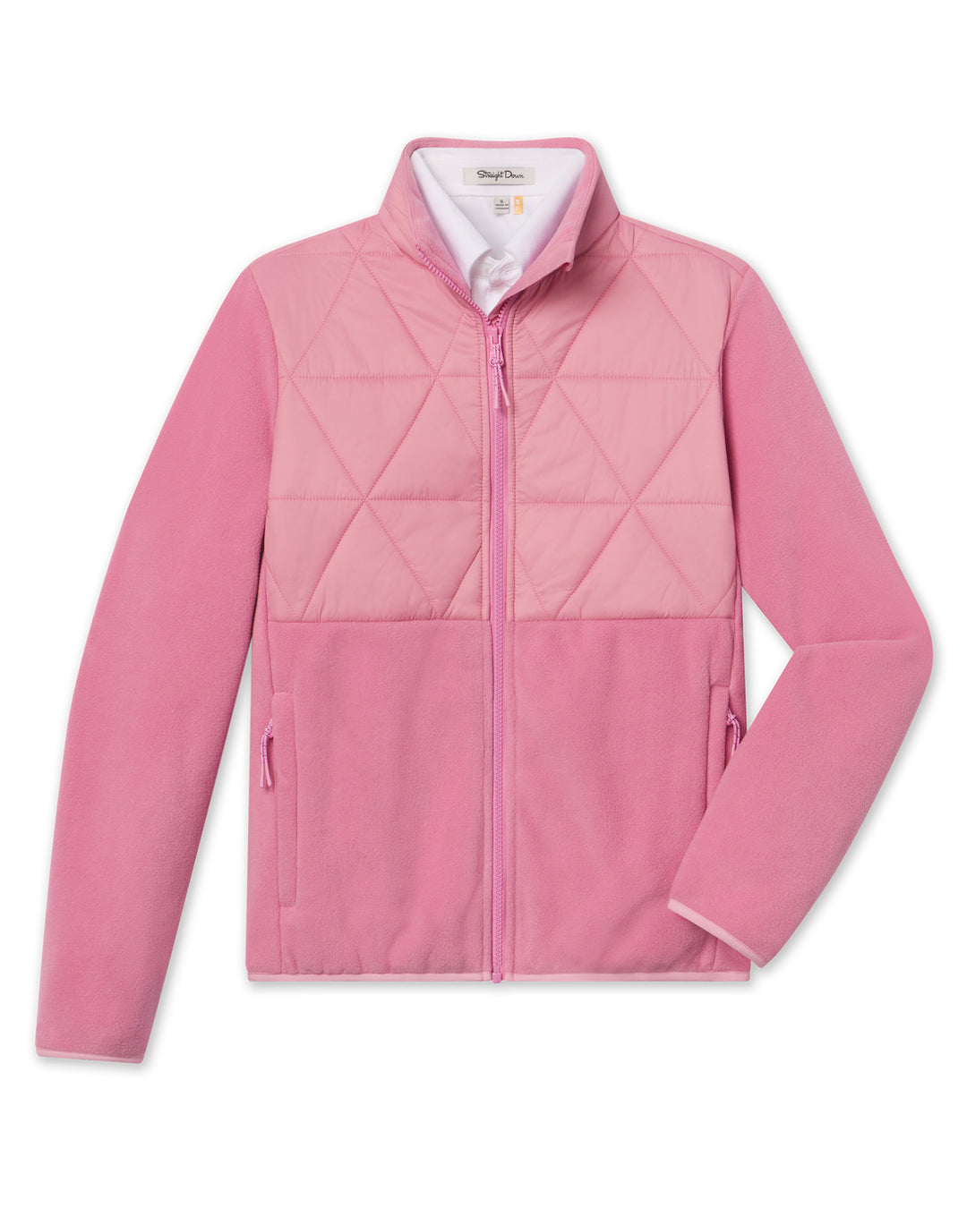 Laurel Hybrid Fleece Jacket - Sweet Rose