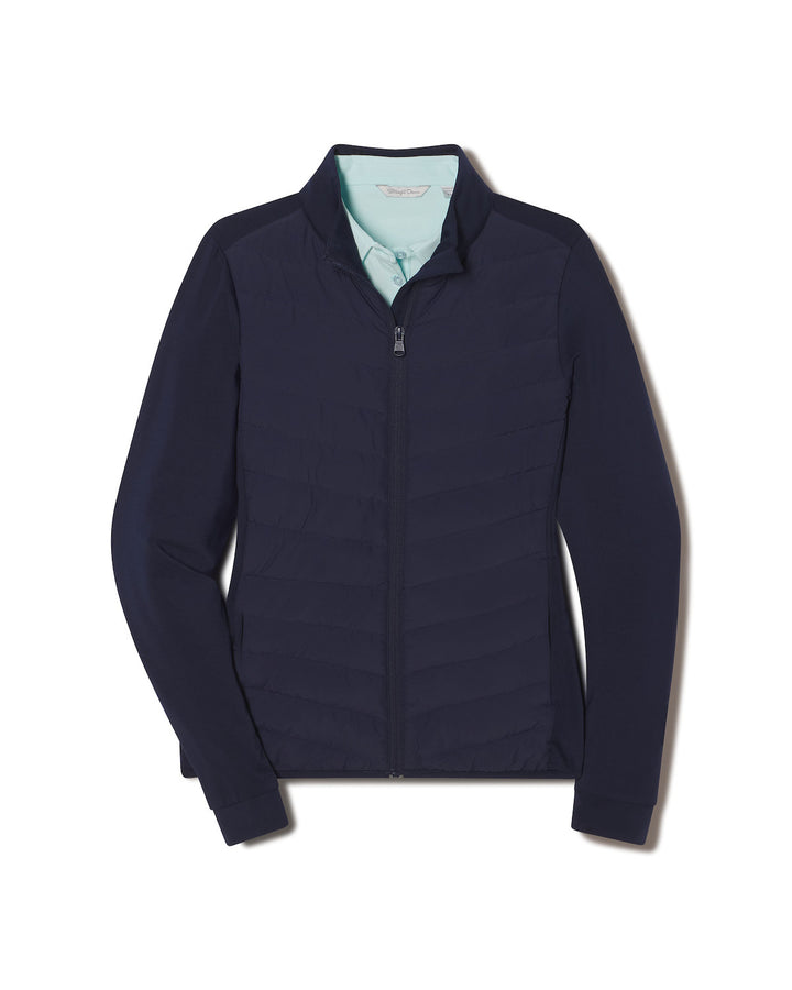 Ida Hybrid Jacket - New Indigo