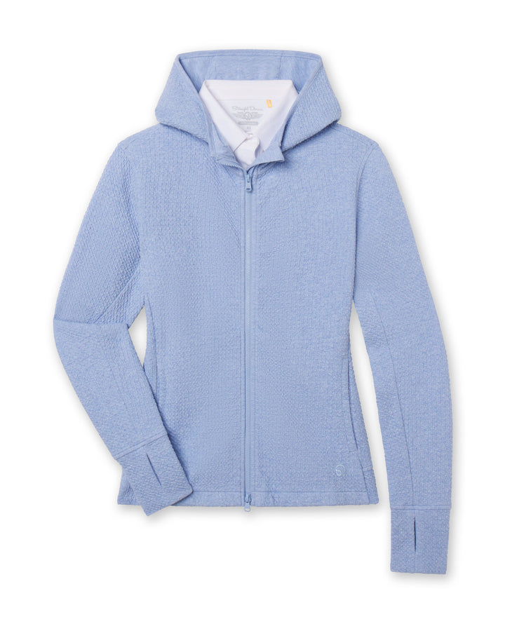 Highland Hooded Jacket - Blue Heather