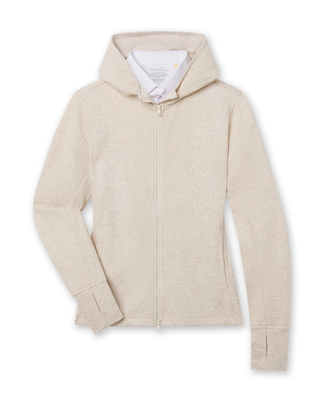 Highland Hooded Jacket - Oatmeal Heather