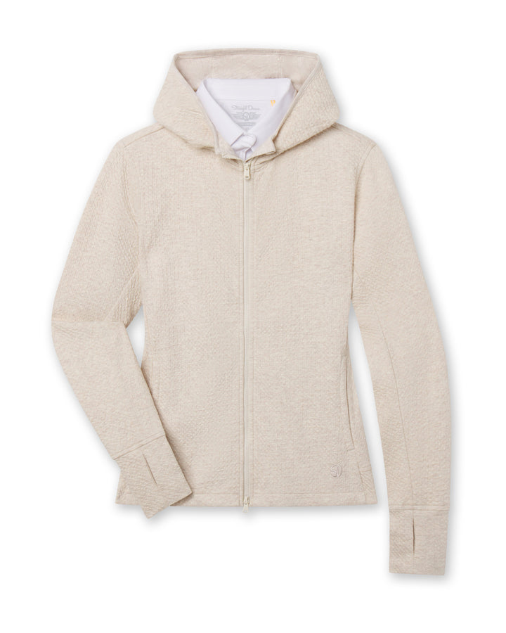 Highland Hooded Jacket - Oatmeal Heather