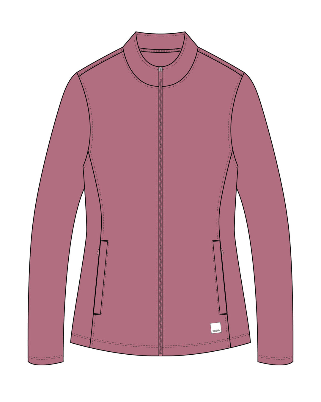 New Swing Jacket - Warm Rose