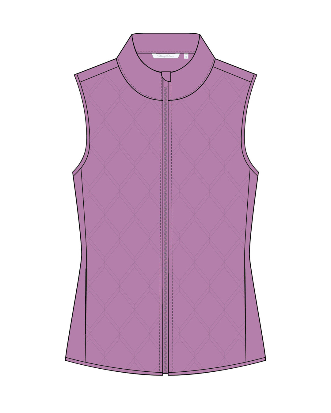 Hestia Vest - Fuchsia 