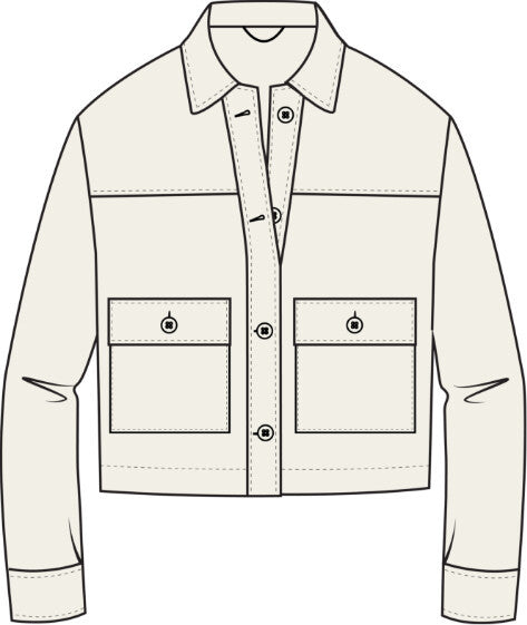 Amagansett Jacket - Dove