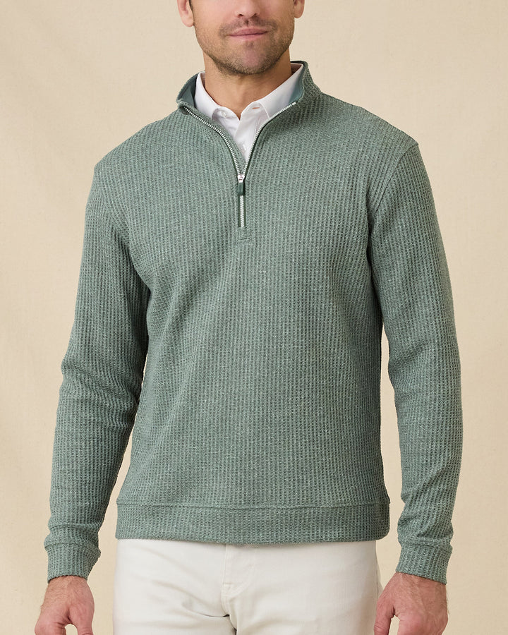 Huntington Quarter Zip - Dark Forest