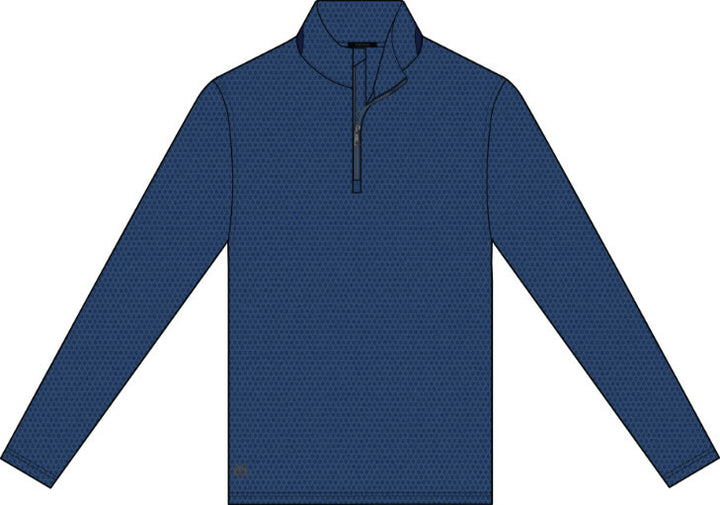 Troy Quarter Zip - Steel