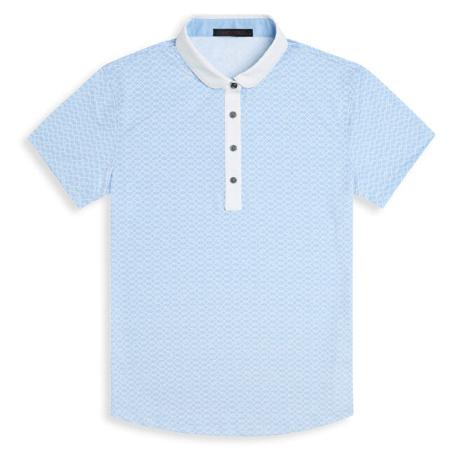 Scarlett Polo - Wolf Blue