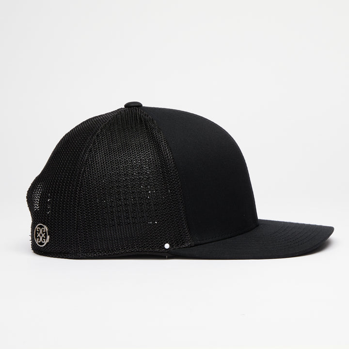 Quick Turn Cotton Twill Trucker Hat - Onyx