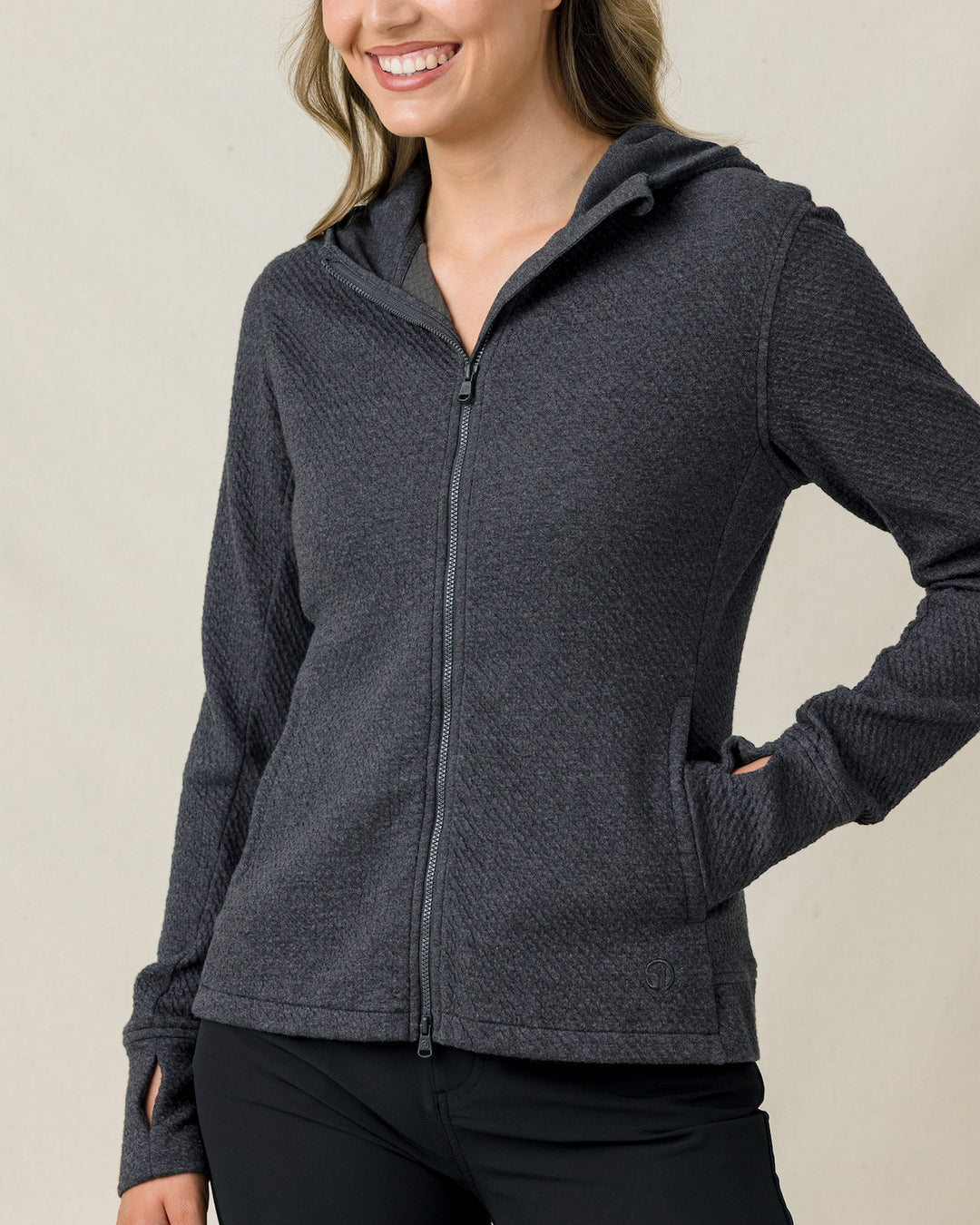 Highland Hooded Jacket - Charcoal