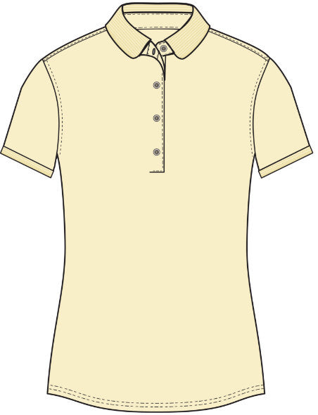 Scarlett Polo with Crowley Collar and Cuffs - Daisy