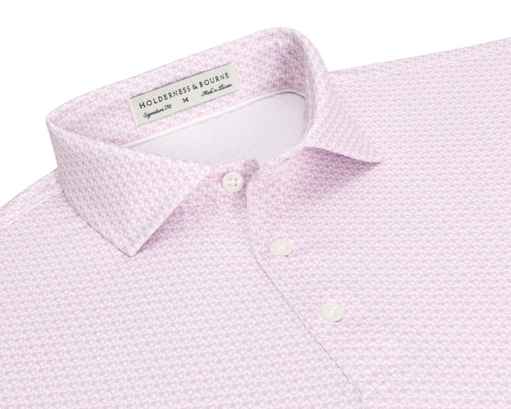 The Fulton Shirt - Faded Mauve &amp; Vista Blue