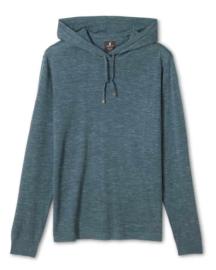 Merino Blend Hoodie - Cerulean
