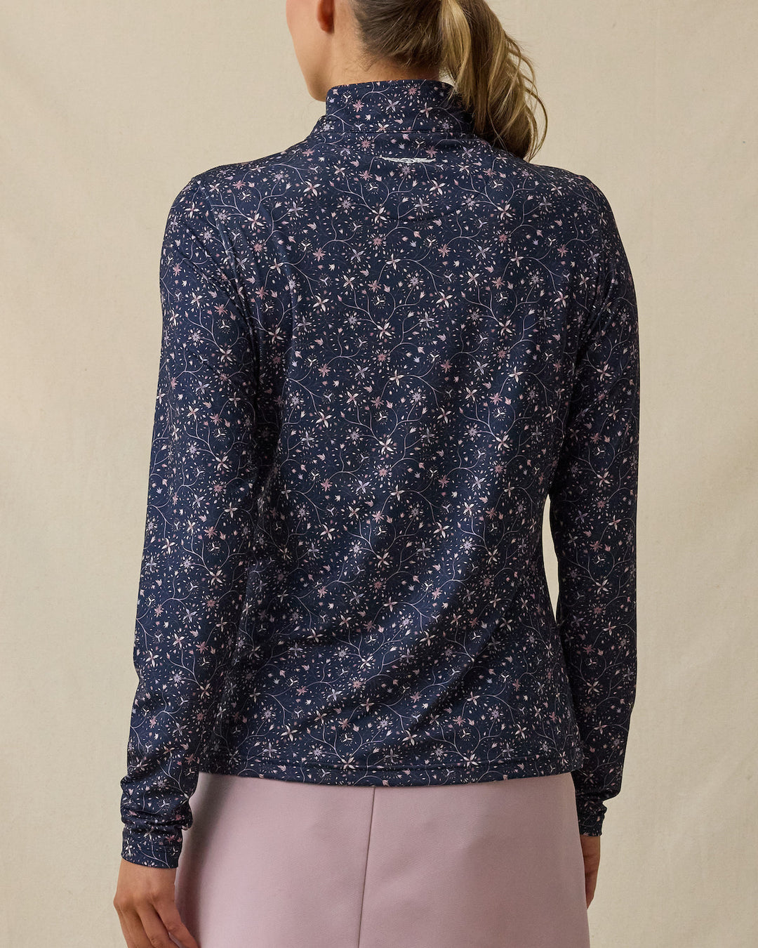 Erika Quarter Zip - New Indigo