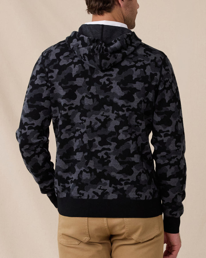 Crenshaw Reversible Sweater Hoodie - Charcoal