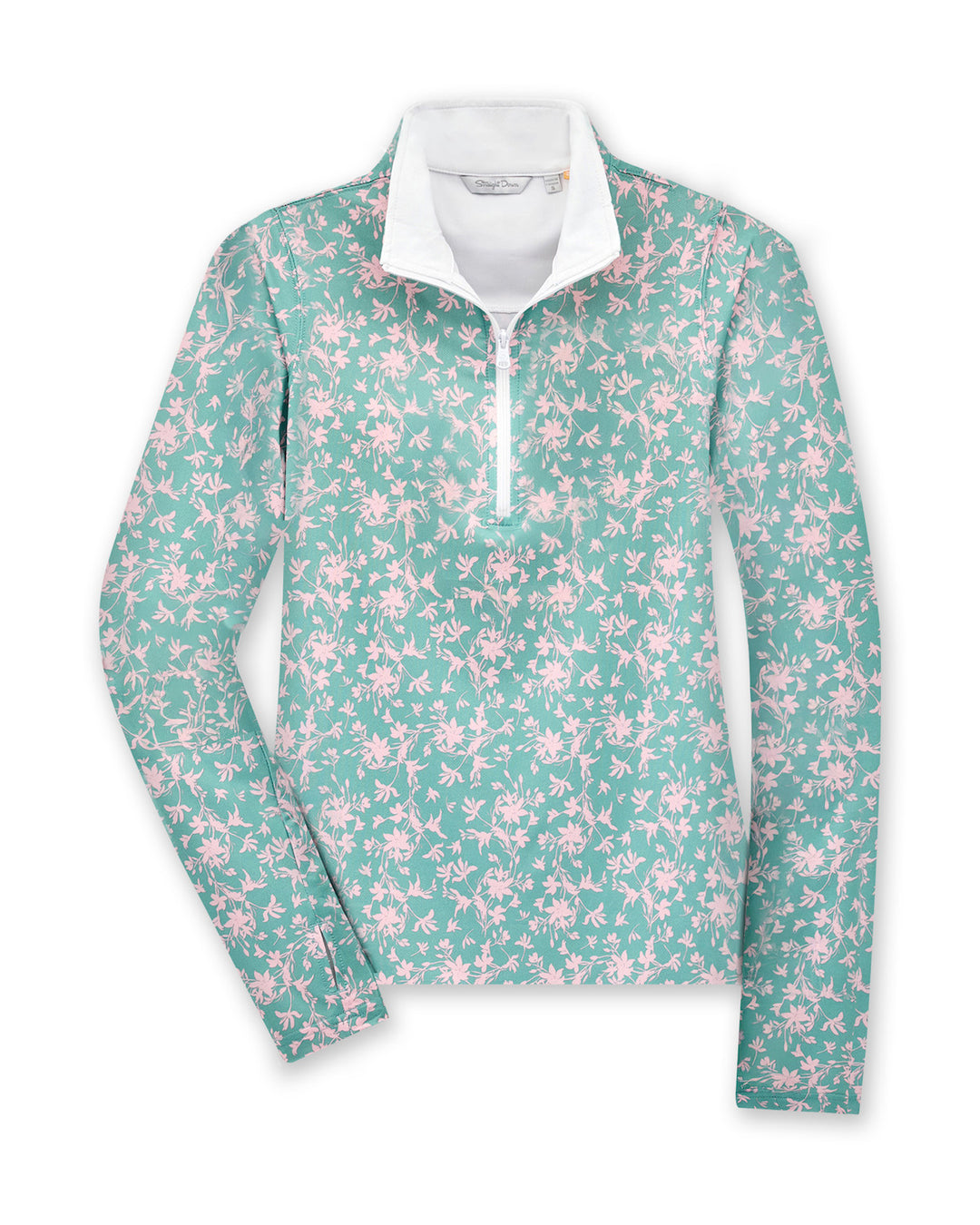 Ava Quarter Zip - Sea Green