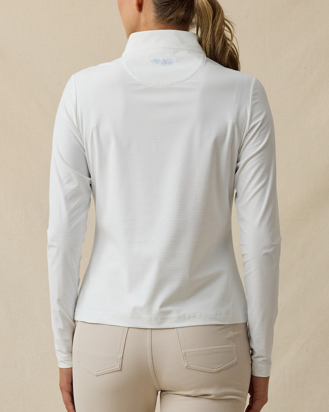 Mylite Quarter Zip - White