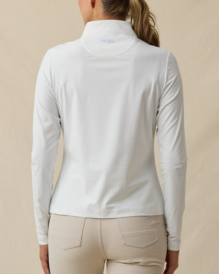 Mylite Quarter Zip - White
