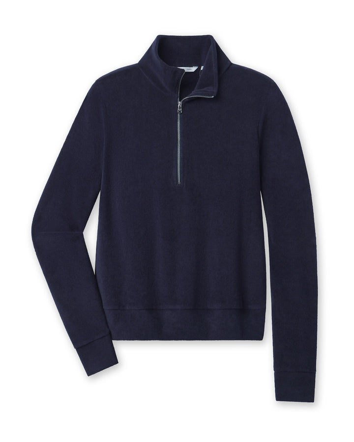 Collette Quarter Zip - New Indigo