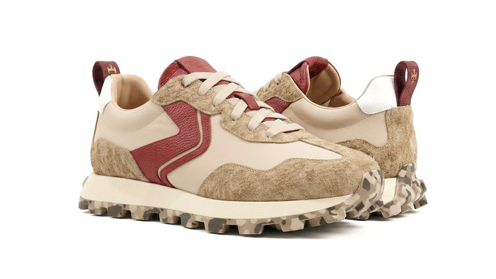 Top Shelf Sneaker - Tan Red