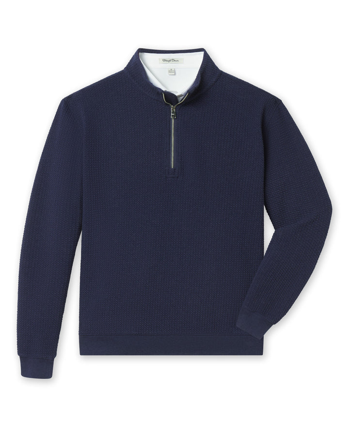 Topanga Quarter Zip - Navy