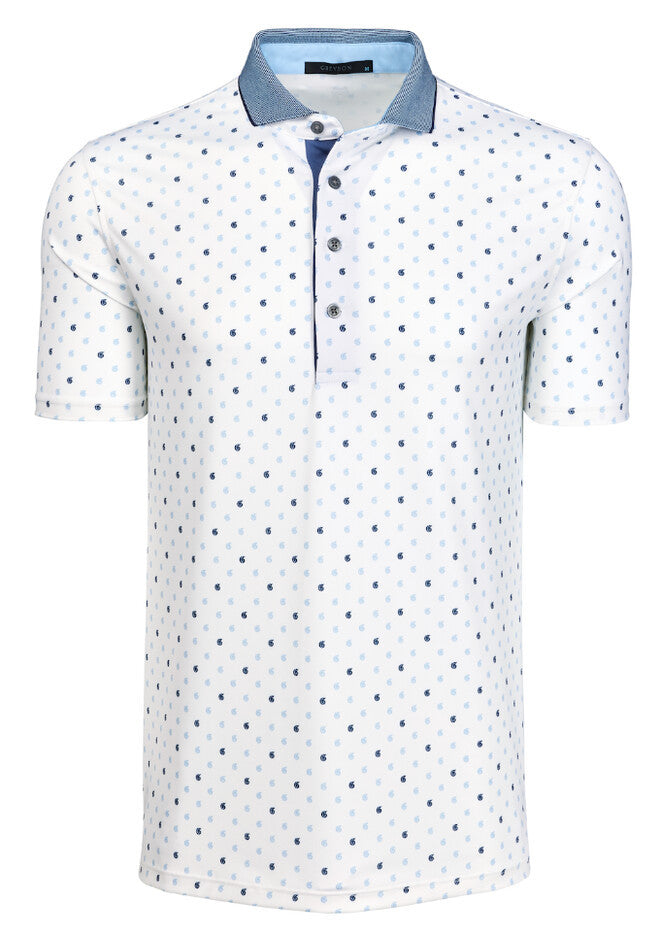 Old English Diamond Polo - Arctic
