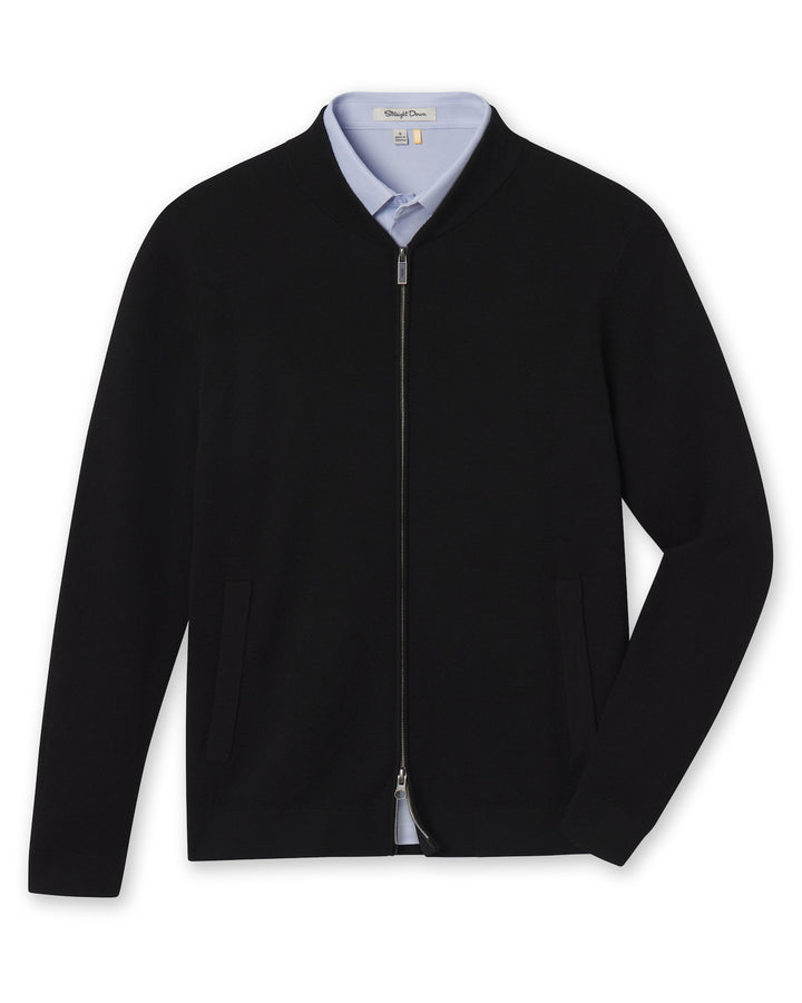 Sarazen Knit Bomber - Black