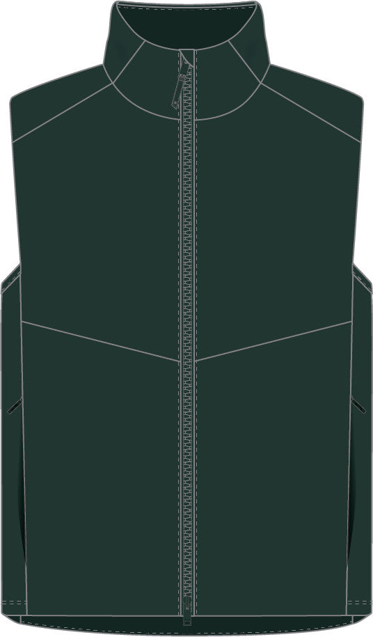 The Maverick Hybrid Stretch Vest 2.0 - Pine