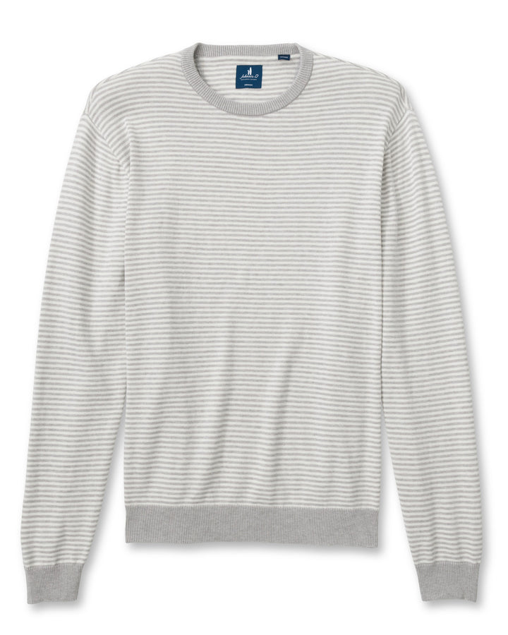 Cotton Cash Crew - Light Gray