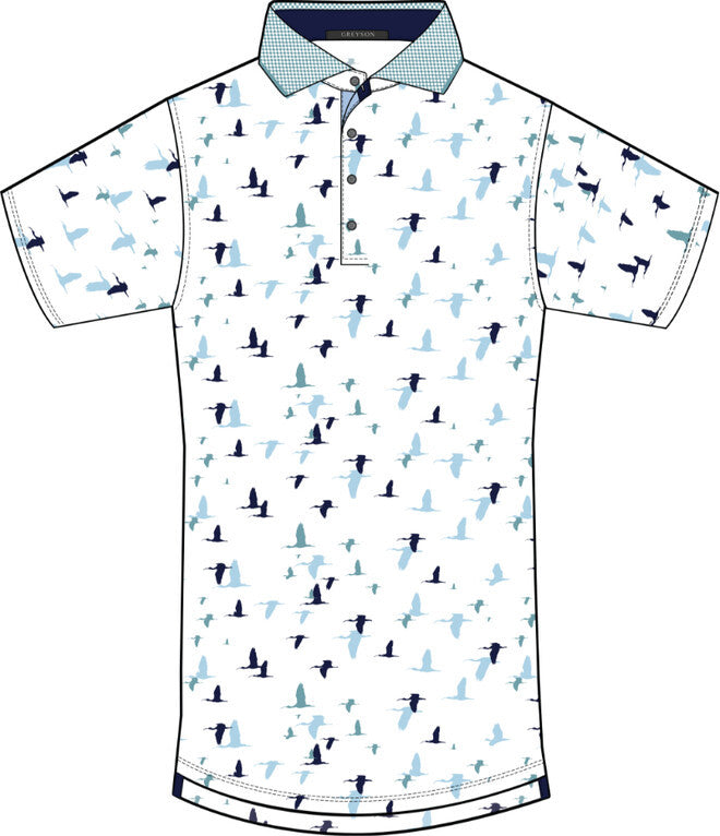 Wingspan Polo - Arctic