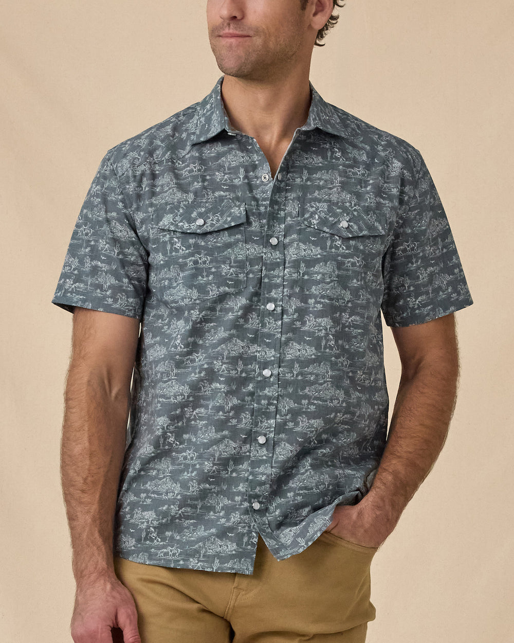 Out West Woven Shirt - Walrus