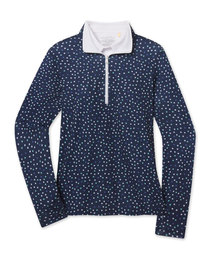 Sprinkles Quarter Zip - New Indigo