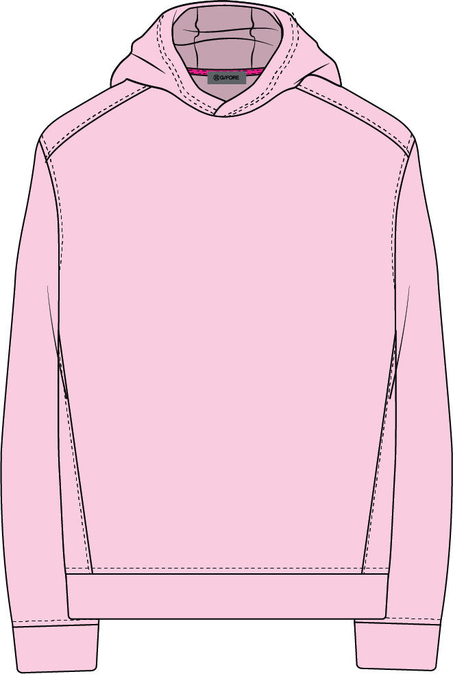 Lightweight Terry Hoodie - Blush