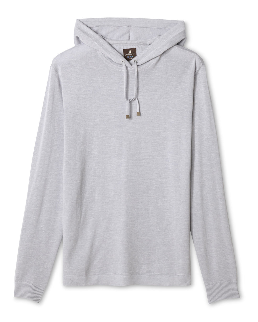 Merino Blend Hoodie - Light Gray