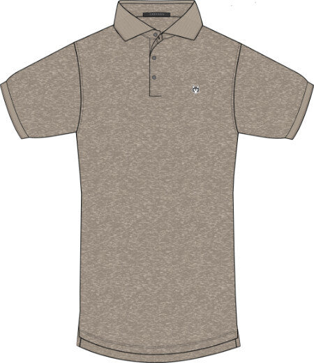 Crowley Icon Polo - Fawn Heather